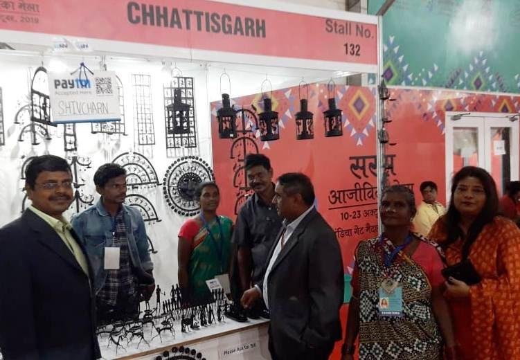 F5C7C7F8FBDC38A6D60C16A93AEF10DB, राष्ट्रीय सरस मेले में छत्तीसगढ़ी व्यंजन और मसाले की खुशबू