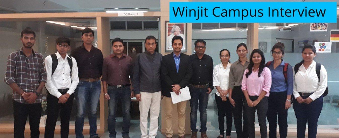 Winjit_Campus_Interview, इंजीनियरिंग के छात्रों के लिए भविष्य का बेहतर मौका 21 अक्टूबर को होगा कैम्पस सलेक्शन