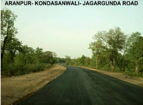 दंतेवाड़ा : महामारी के प्रकोप के बावजूद गावों में बढ़ी सड़क निर्माण की रफ्तार