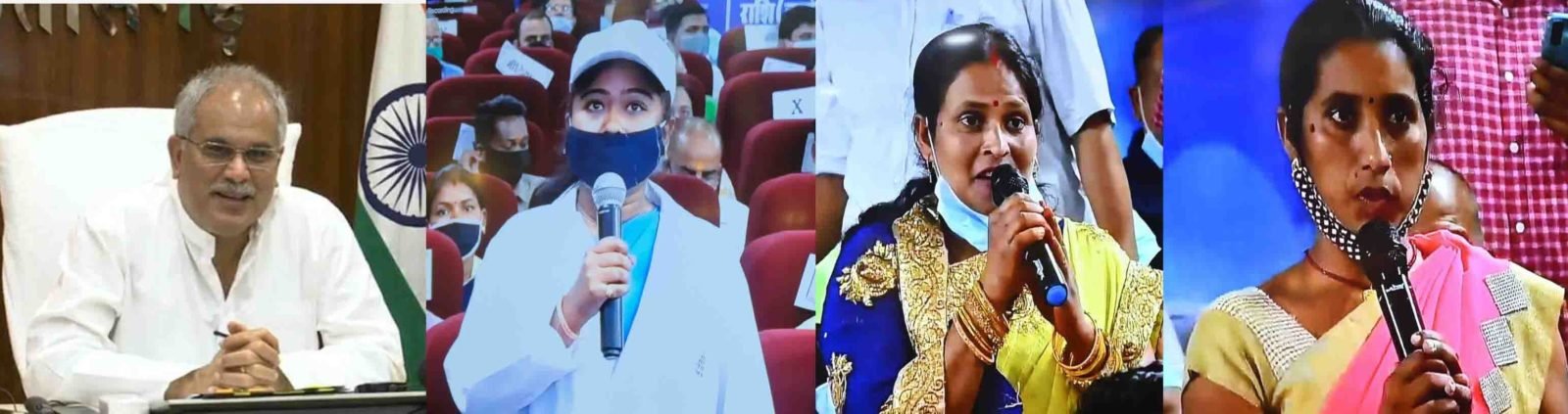 धन्य है आपका मुख्यमंत्री जी, जो हमारे हाथों में काम देकर गरीबी दूर किया... : सीता, गीता और हीना की बानगी सुन मुख्यमंत्री ने दी बधाई