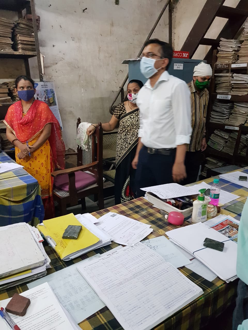 रायपुर कलेक्टर ने संयुक्त जिला कार्यालय का किया निरीक्षण, शत-प्रतिशत कर्मचारियों की उपस्थिति सुनिश्चित करने के निर्देश