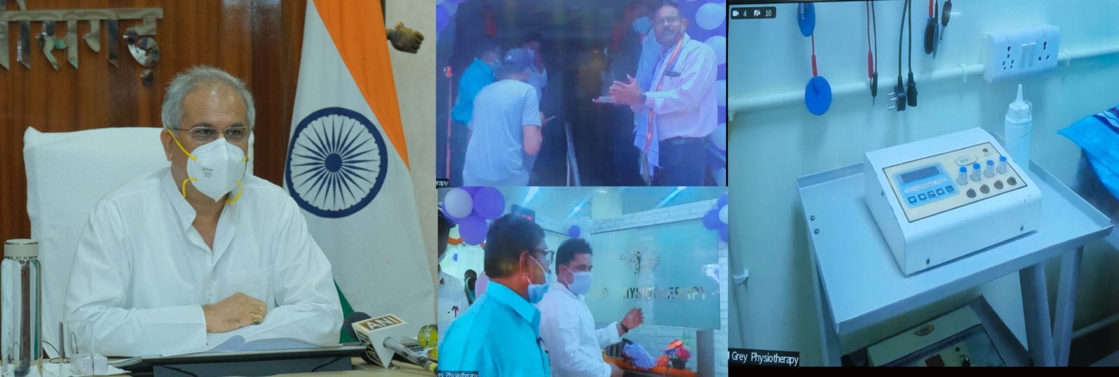 रायपुर : मुख्यमंत्री श्री भूपेश बघेल ने अत्याधुनिक फिजियोथेरेपी सेंटर का किया शुभारंभ