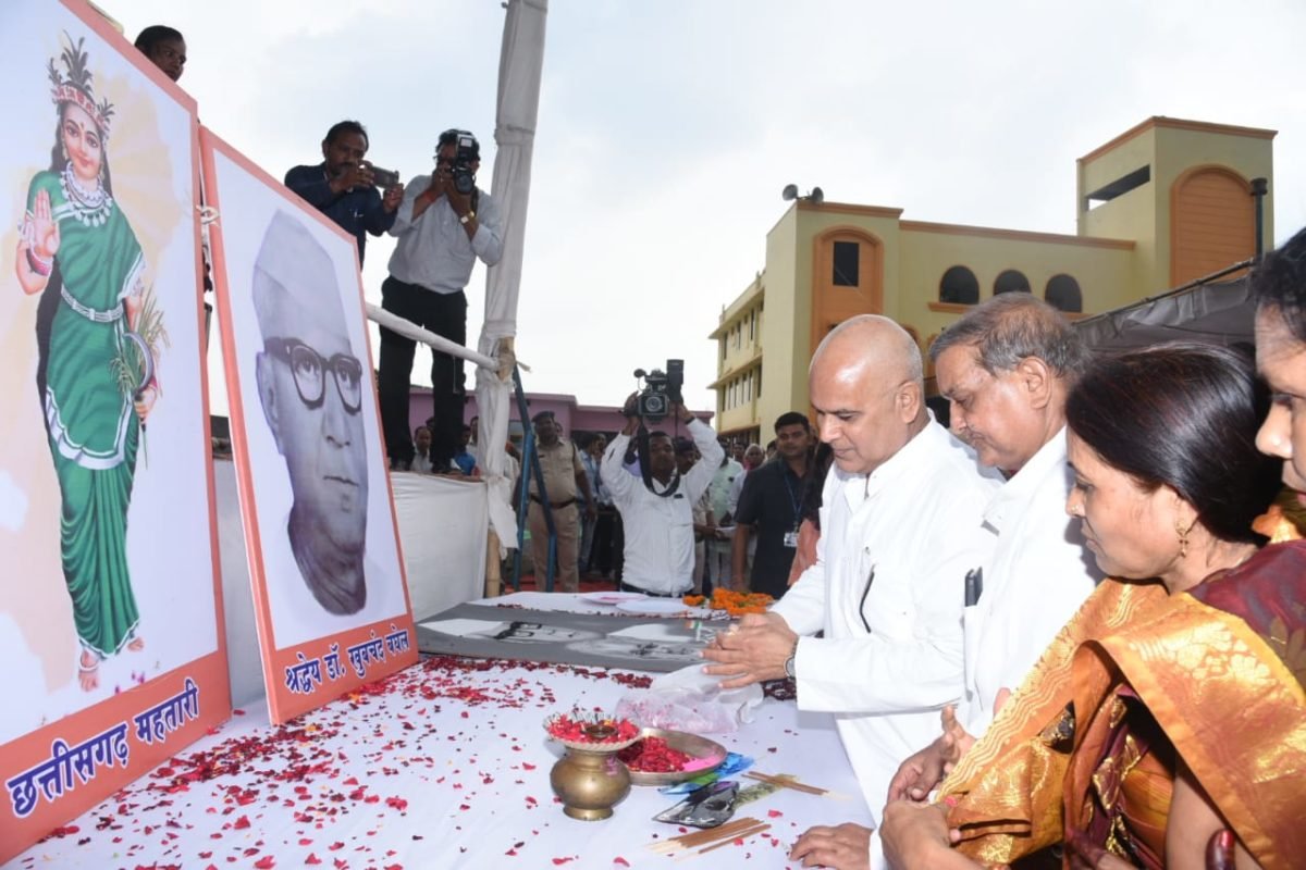 मुख्यमंत्री ने डॉ. खूबचंद बघेल की जयंती पर उनके योगदान को याद किया