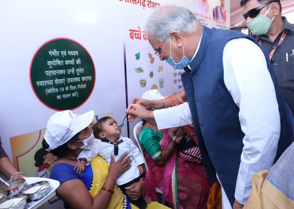 ढाई साल में डेढ़ लाख बच्चे कुपोषण मुक्त