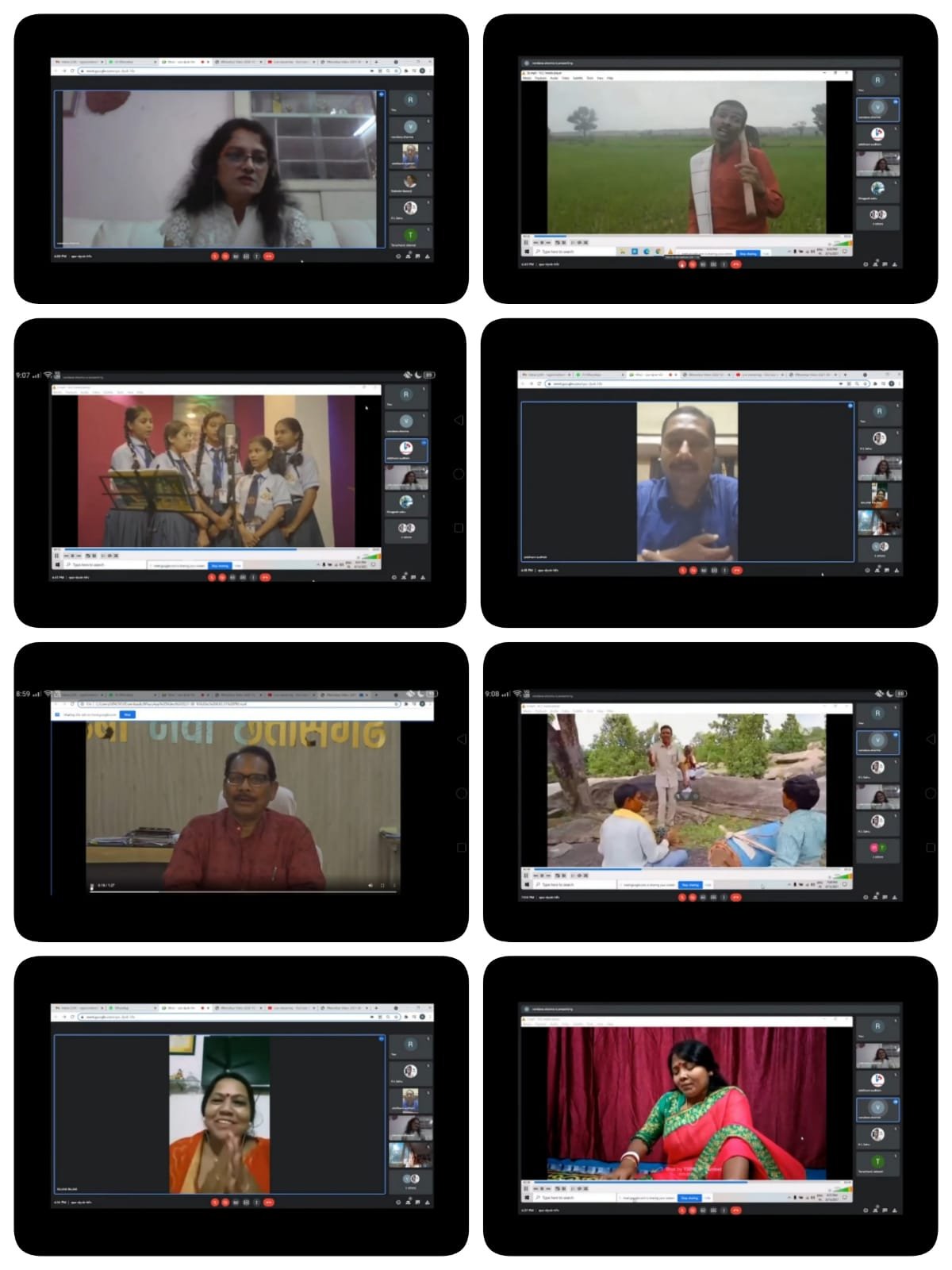 शिक्षक लोक कला के संवाहक