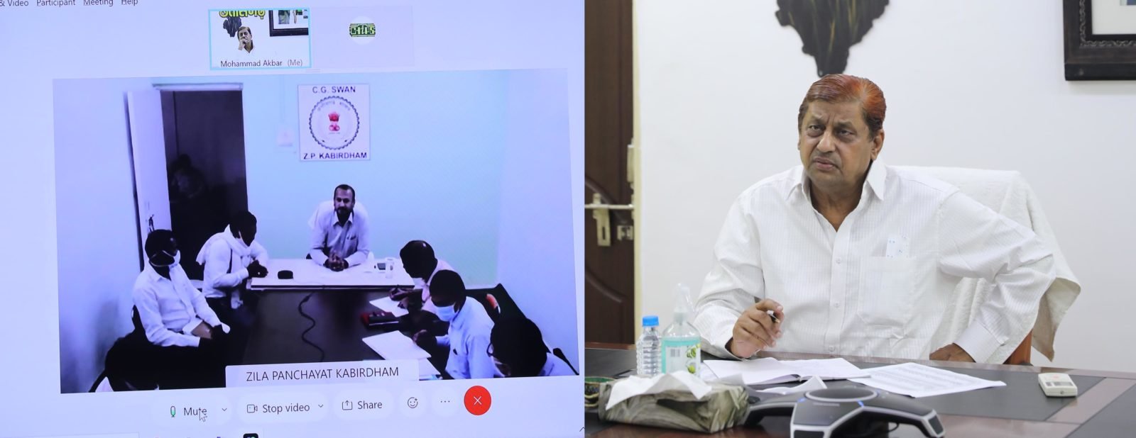 रायपुर : पंचायतों में योजनाओं का बेहतर क्रियान्वयन कर ग्रामीणों को अधिकाधिक लाभ दिलाएं - श्री अकबर : वन मंत्री ने बोड़ला जनपद पंचायत के ग्राम पंचायतों में संचालित विकास कार्यों की समीक्षा की