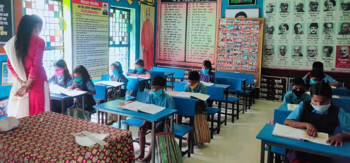 रायपुर :  स्कूलों में बच्चों की पढ़ाई से लेकर सभी व्यवस्थाओं  का हो रहा वर्चुअल निरीक्षण