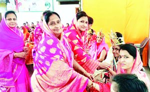 संपत्ति, शक्ति, संस्कृति व संस्कार मानव जीवन में इन सभी की है सार्थकता