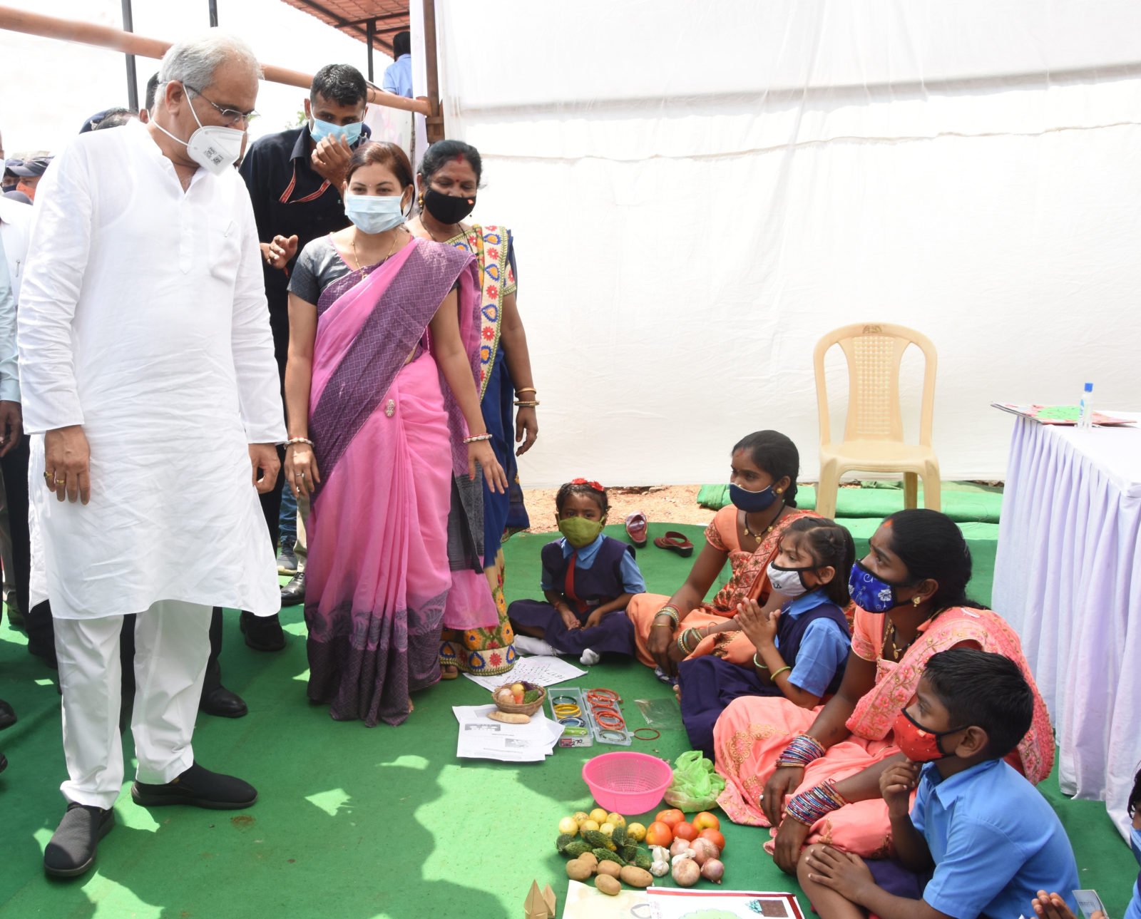 रायपुर :  अंगना म शिक्षा: स्कूल में बढ़ी दर्ज संख्या