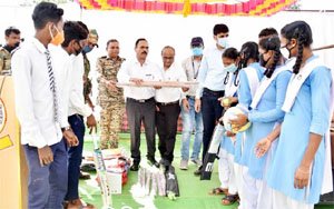 दर्रीपारा में लगा जनसमस्या निवारण शिविर