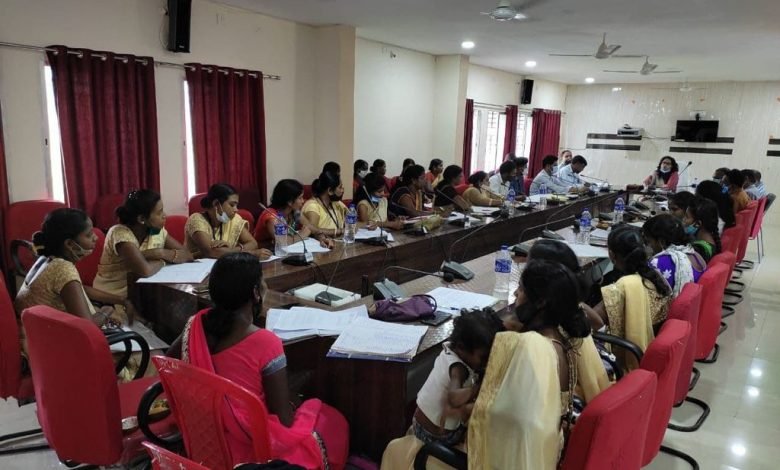 ग्रामीण क्षेत्रों में उद्यमिता विकास के लिए प्रशिक्षण सह कार्यशाला का आयोजन