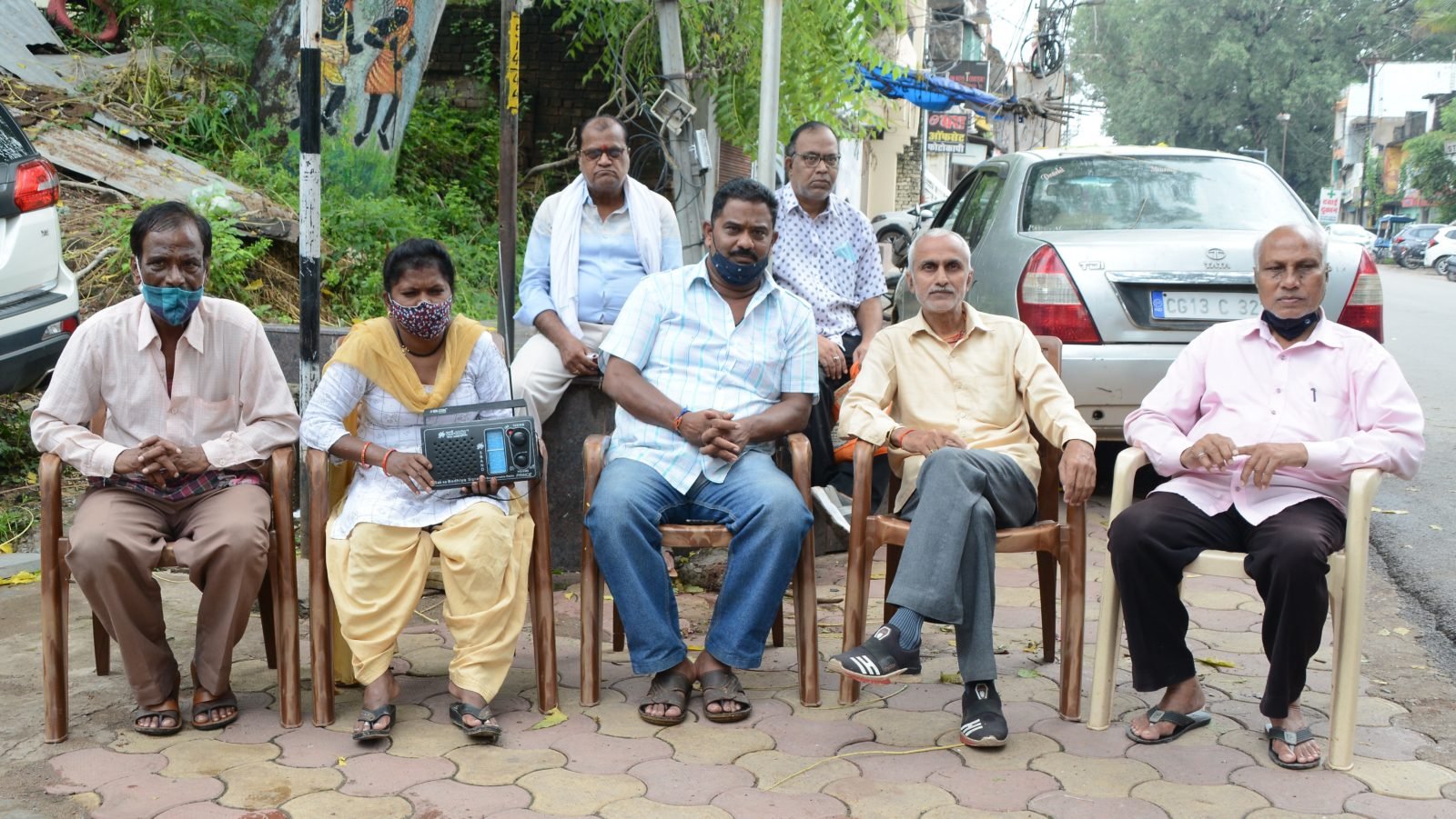 रायपुर : पुरानी बस्ती में लोगों ने सुनी लोकवाणी