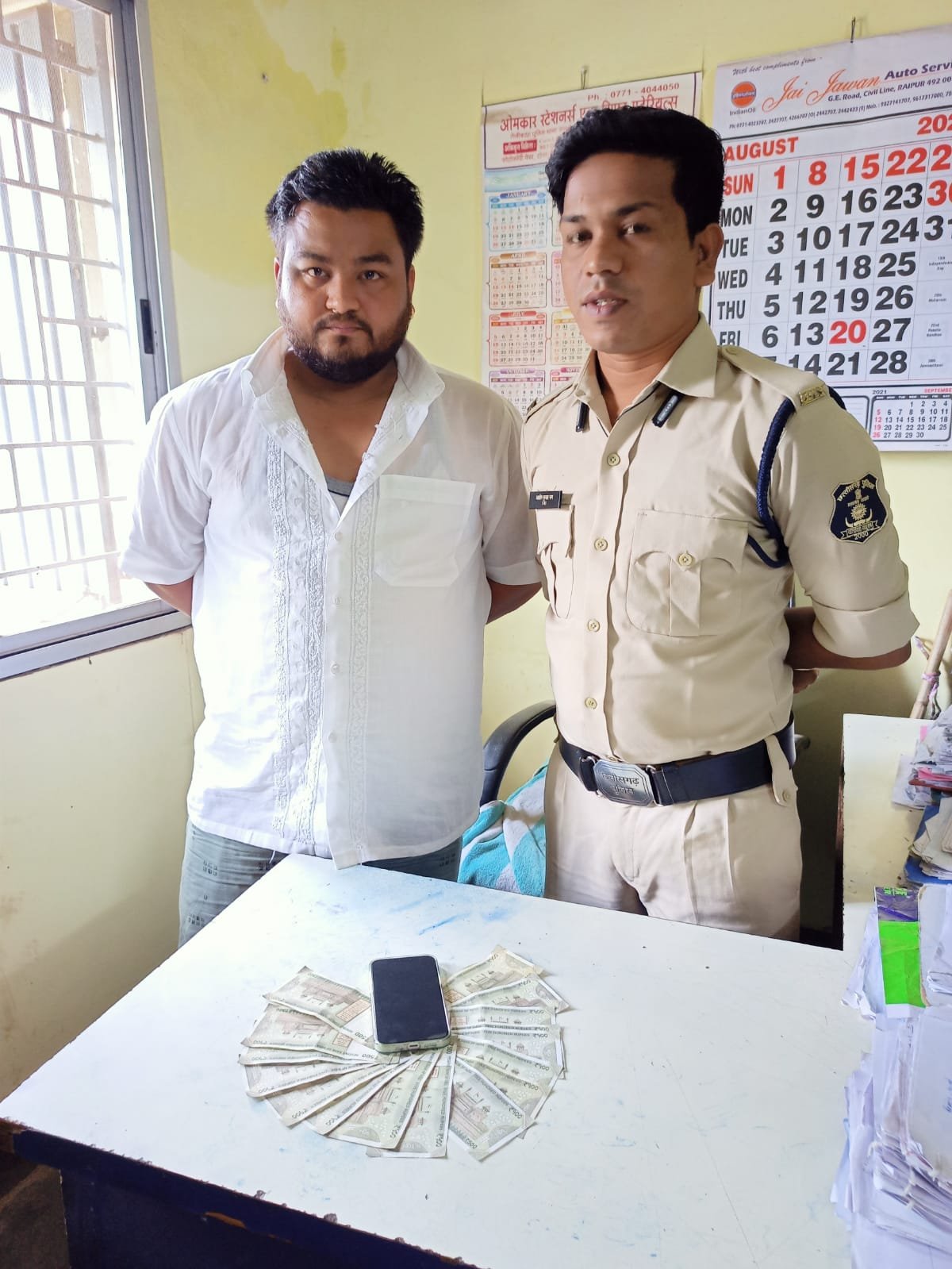 आईपीएल मैच पर सट्टा लगवाने वाला खाईवाल गिरफ्तार