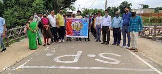 एनसीसी कैडेटों ने लगाई जागरूकता दौड़