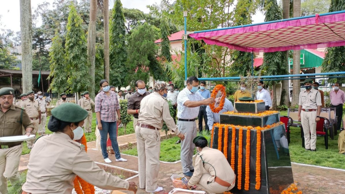 रायपुर : राष्ट्रीय वन शहीद दिवस पर शहीद वन कर्मियों को दी गई श्रद्धांजलि