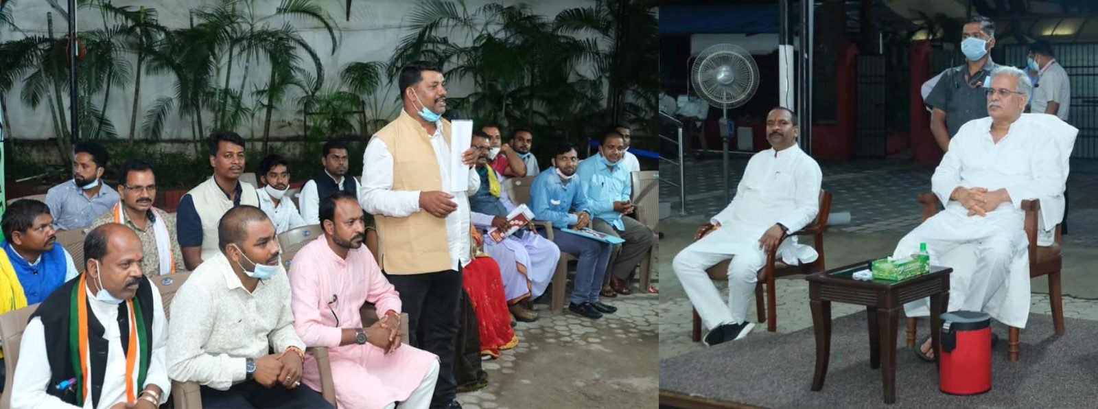 मुख्यमंत्री से सरपंच संघ के प्रतिनिधिमंडल से की सौजन्य मुलाकात