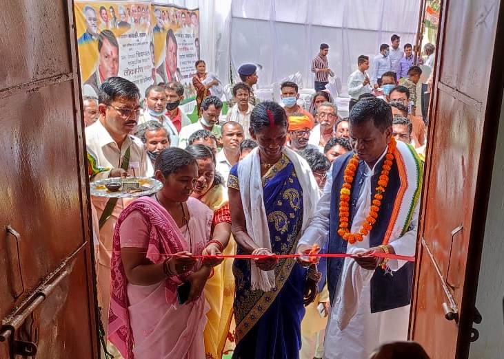 उद्योग मंत्री ने किया विकास कार्यों का लोकार्पण और शिलान्यास