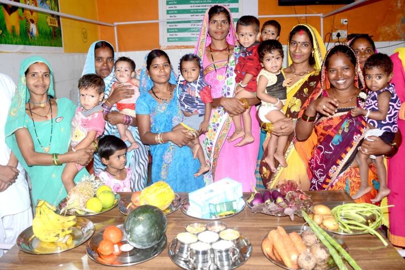 पोला पर स्थानीय पौष्टिक व्यंजन का आयोजन