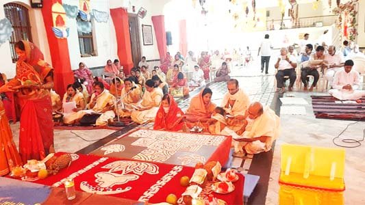 श्री ऋषभदेव मंदिर सदरबाजार में सजे भव्य 25वें नवकार दरबार में अनुष्ठानों की श्रृंखला