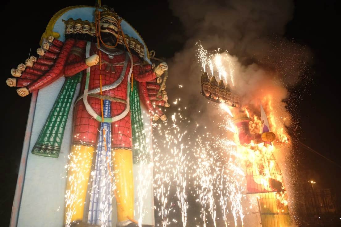 छत्तीसगढ़ के प्राचीन दशहरा उत्सव में माना जाता है रावणभाठा का दशहरा