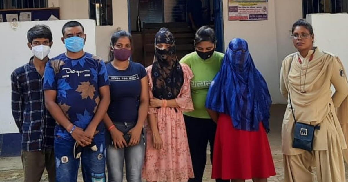 सेक्स रैकेट का भंड़ाफोड़, राजधानी की चार युवतियों के साथ दो युवक गिरफ्तार