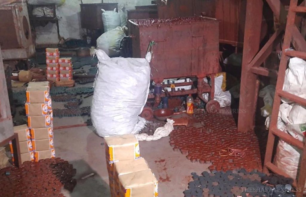 गुडाखू फैक्ट्री में हादसा, 3 मजदूरों की मौत