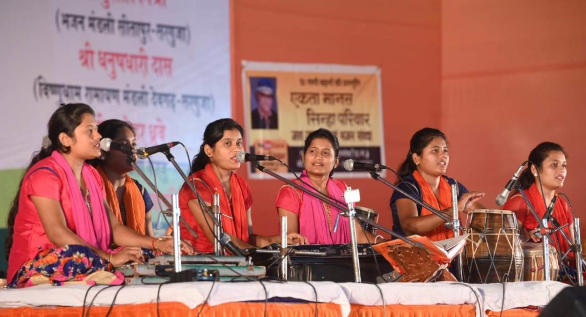 जस जगराता, भजन से समा बाँधा छह सगी बहनों ने राम वन गमन पर्यटन परिपथ समारोह