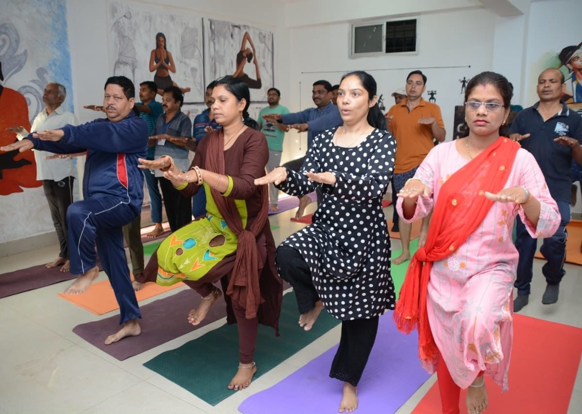 एससीईआरटी: बच्चों में स्वास्थ्य के प्रति जागरूकता लाने योगा-फिटनेस की क्लास