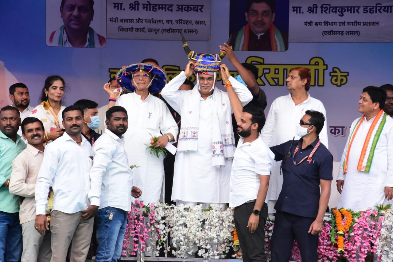 मुख्यमंत्री ने रिसाली नगर निगम को दी 27 करोड़ के विकास कार्यों की सौगात