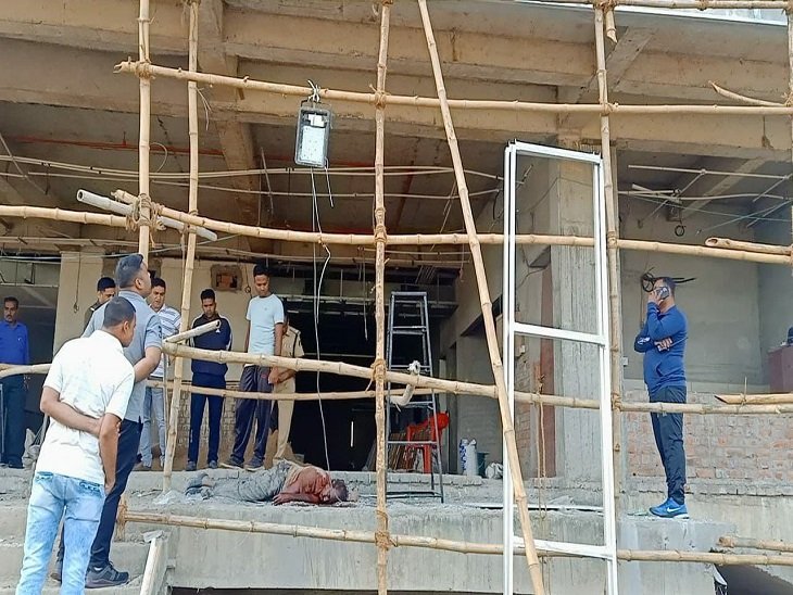 निर्माणाधीन अस्पताल में गार्ड की हत्या