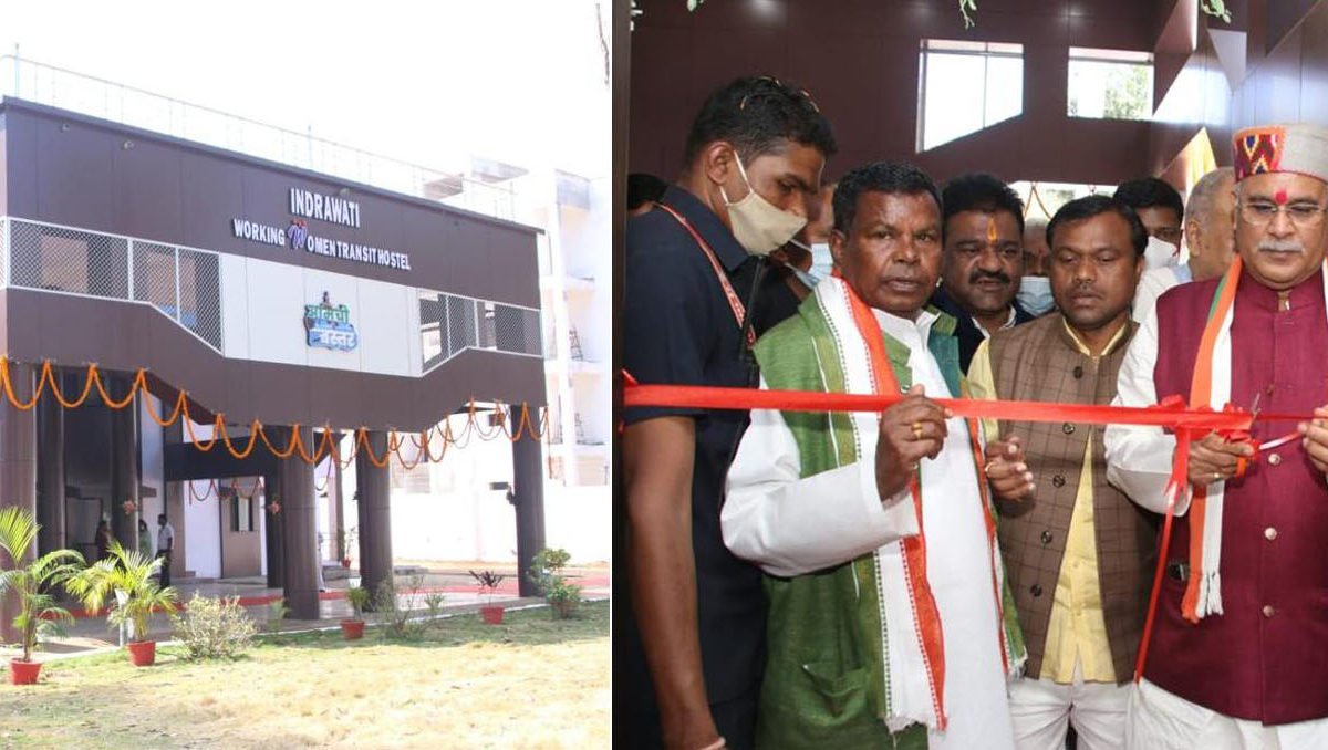 इंद्रावती ’वर्किंग वुमेन ट्रांजिट हॉस्टल’ के गृह प्रवेश कार्यक्रम में हुए शामिल सीएम