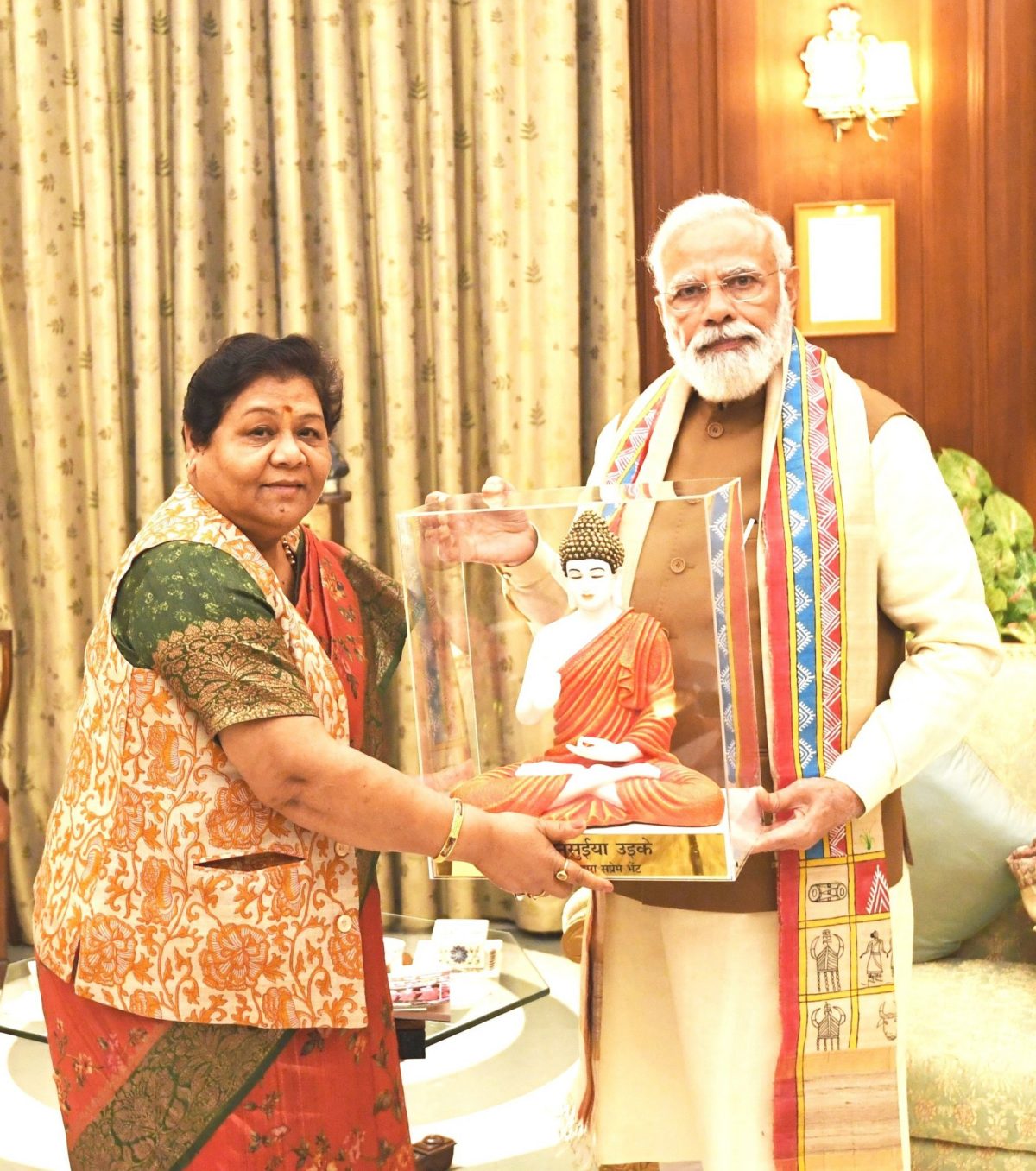 प्रधानमंत्री मोदी से राज्यपाल सुश्री उइके ने भेंट कर विभिन्न मुद्दों पर की चर्चा