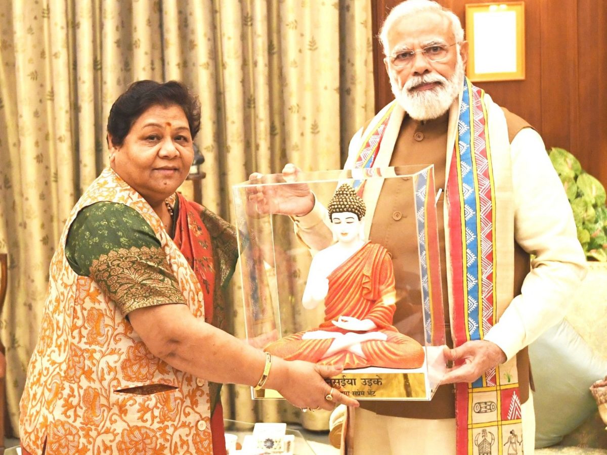 प्रधानमंत्री मोदी से राज्यपाल सुश्री उइके ने भेंट कर विभिन्न मुद्दों पर की चर्चा