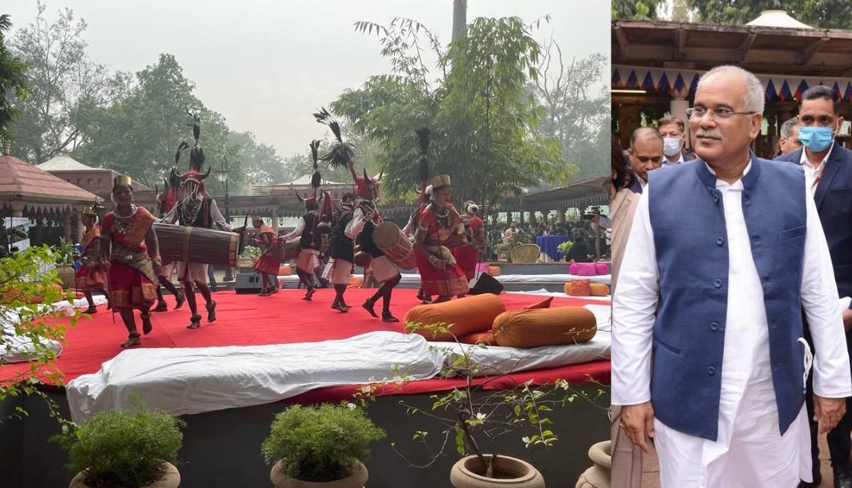 छत्तीसगढ़ी कला और संस्कृति से देश की राजधानी दिल्ली के लोग रुबरु हुए