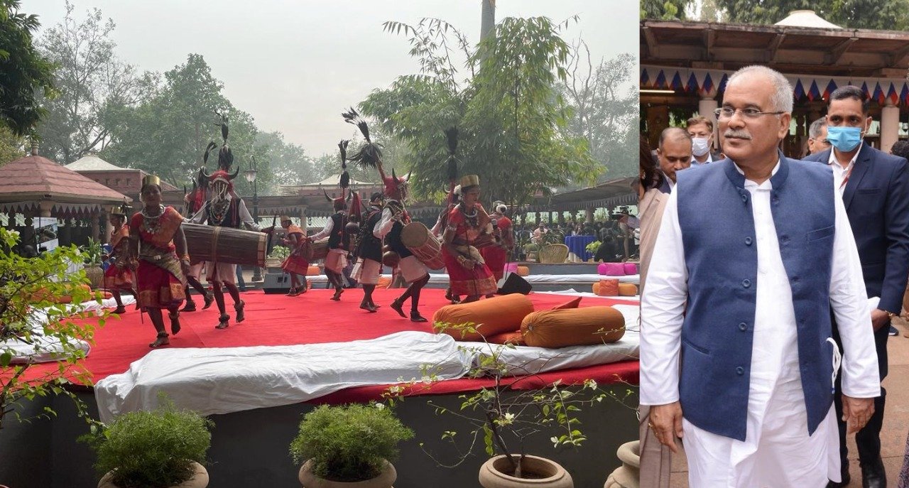 छत्तीसगढ़ी कला और संस्कृति से देश की राजधानी दिल्ली के लोग रुबरु हुए