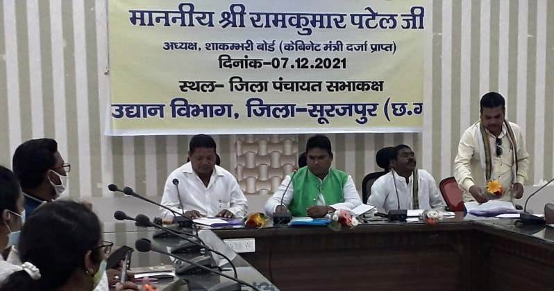 लघु सीमांत कृषकों और महिला समूहों को उद्यानिकी से जोड़े: रामकुमार पटेल