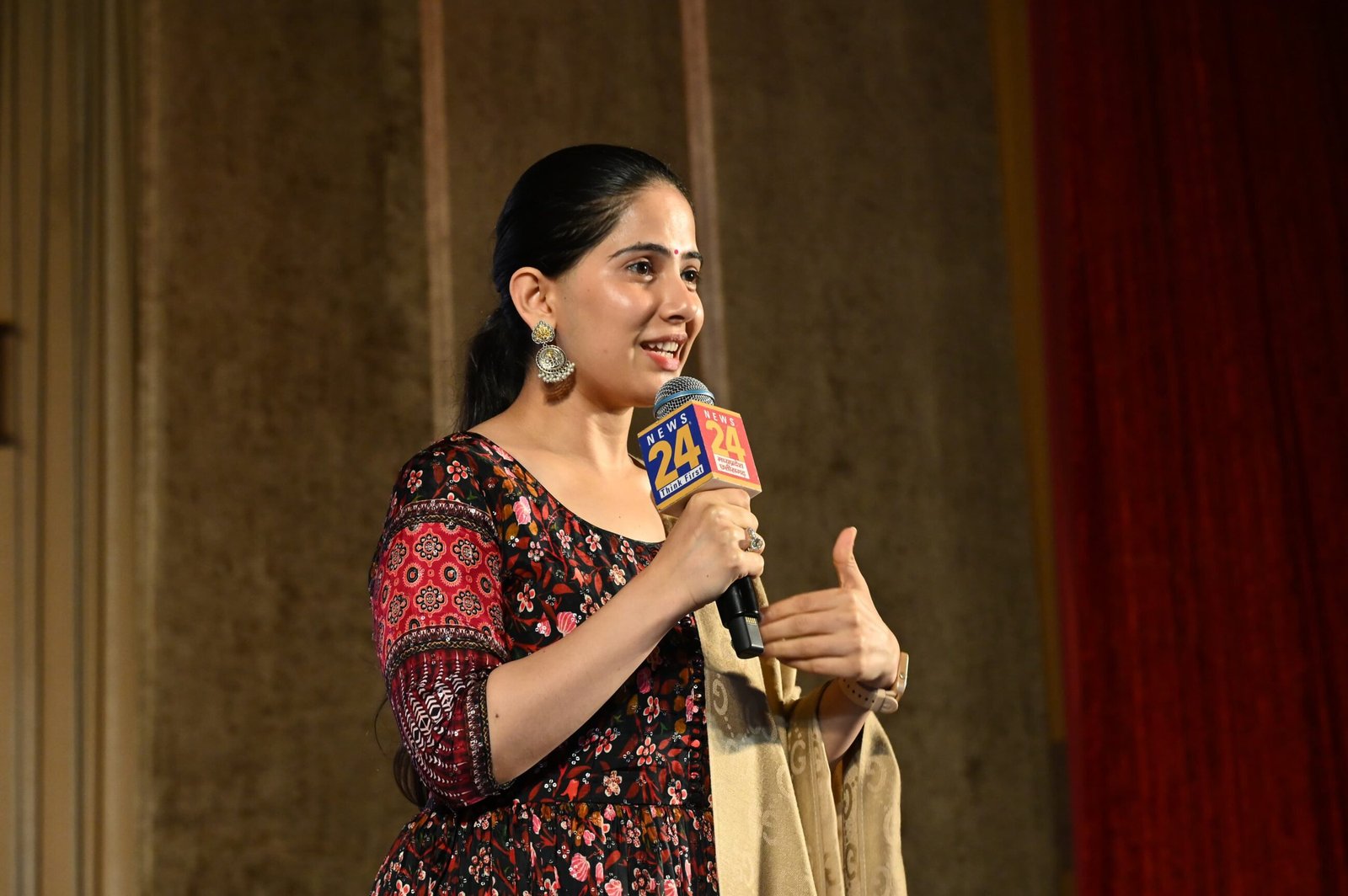 Chief Minister Shri Sai participated in the Rise and Shine with Jaya Kishori program