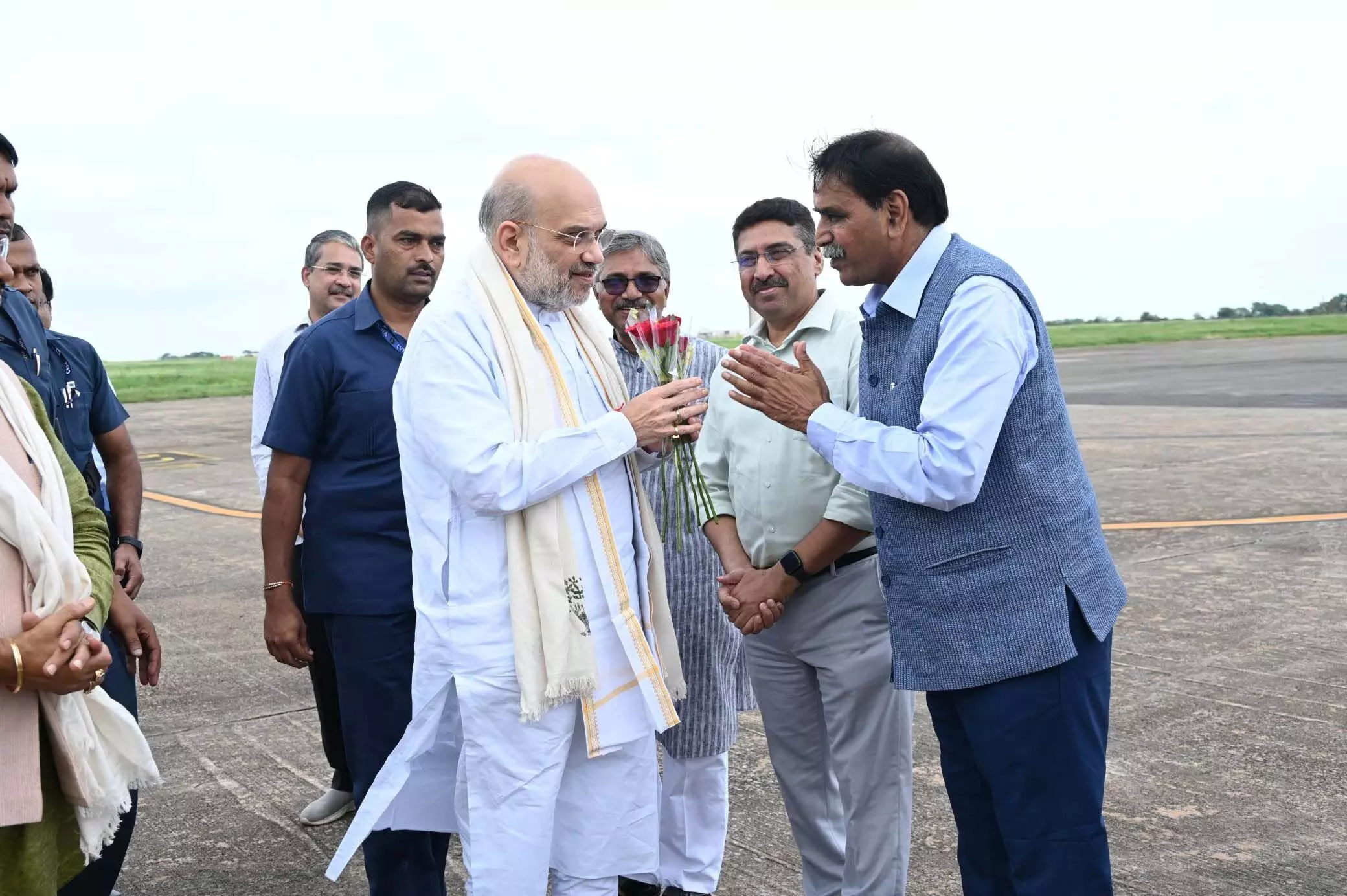 छत्तीसगढ़ से रवाना हुए अमित शाह, नशा मुक्त भारत का संकल्प दोहराया!