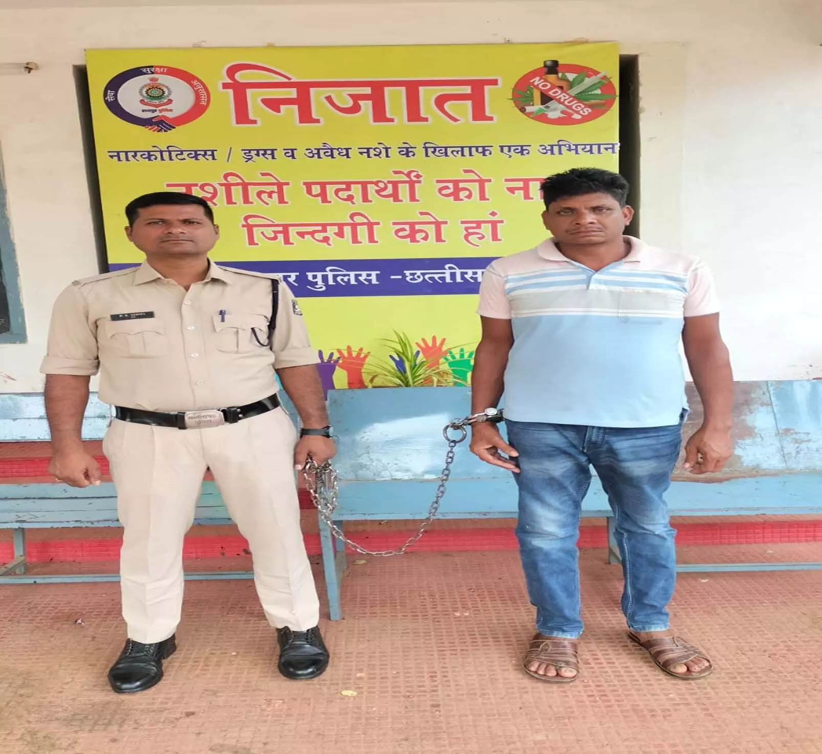 ओडिशा का गांजा सप्लायर रायपुर पुलिस के हत्थे चढ़ा