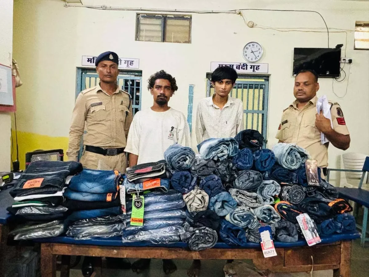 रायपुर में हाईवे कलेक्शन दुकान से चोरी: हिस्ट्रीशीटर सहित दो गिरफ्तार