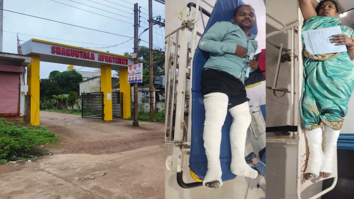 भिलाई में लिफ्ट हादसा: चौथी मंजिल से गिरी लिफ्ट, चार घायल