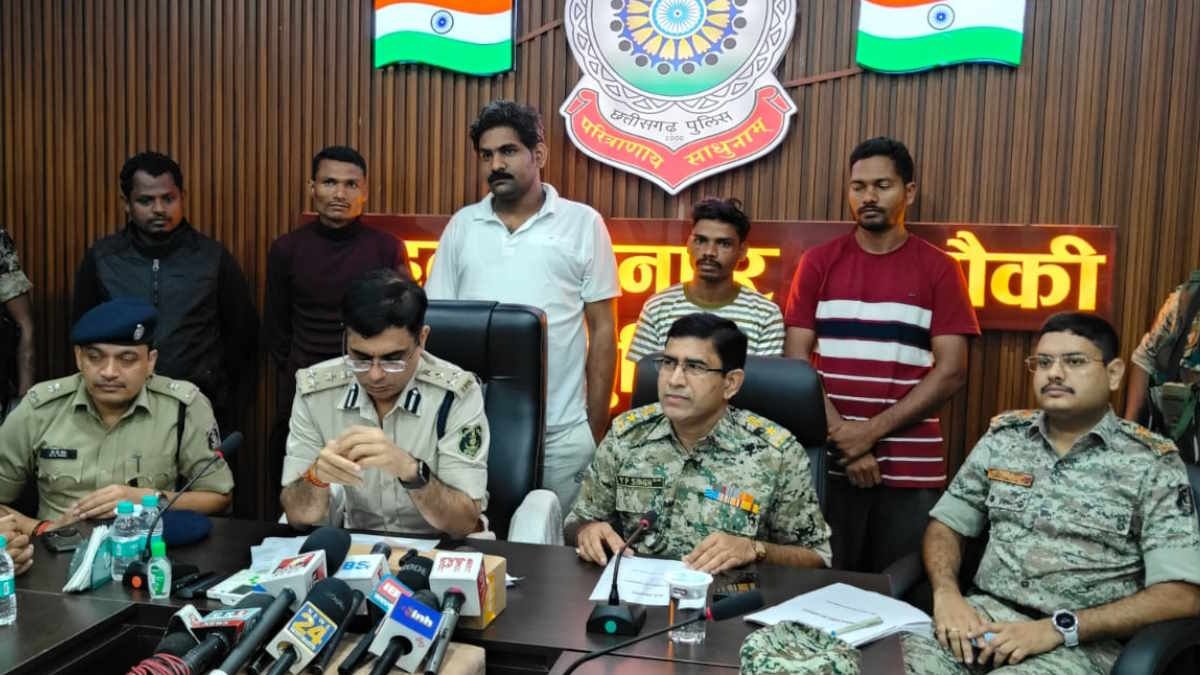 नक्सली फंडिंग पर बड़ा प्रहार: 5 सहयोगी गिरफ्तार, 1 करोड़ की लेव्ही का खुलासा