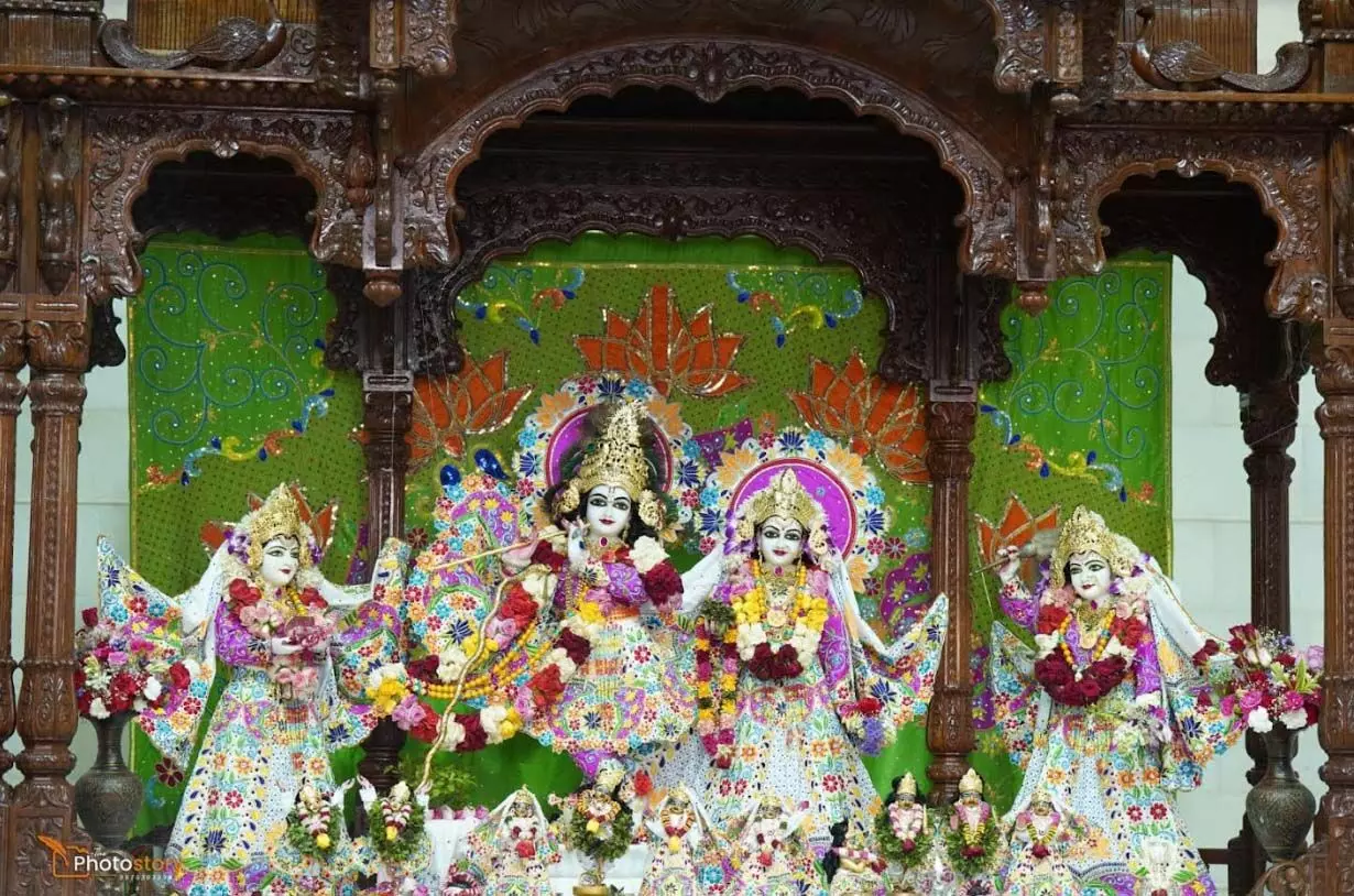 टाटीबंध इस्कॉन मंदिर में तीन दिवसीय श्री कृष्ण जन्माष्टमी महा-महोत्सव 25 अगस्त से