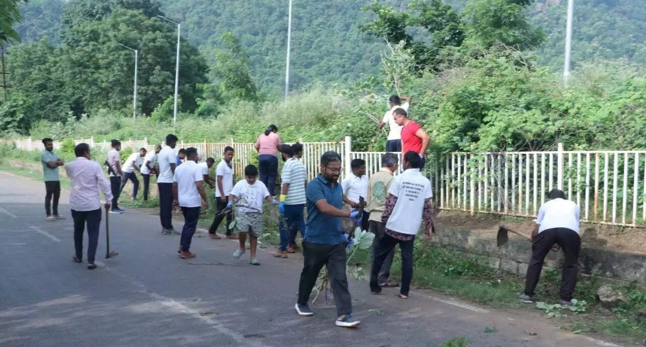 कांकेर के बैजनाथ तालाब पर चला श्रमदान का महाअभियान!