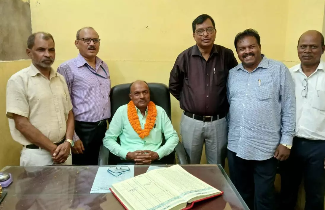 भिलाई: बीएसपी एम्पलाइज कोऑपरेटिव सोसाइटी के नए अध्यक्ष बने पूरनलाल देवांगन!