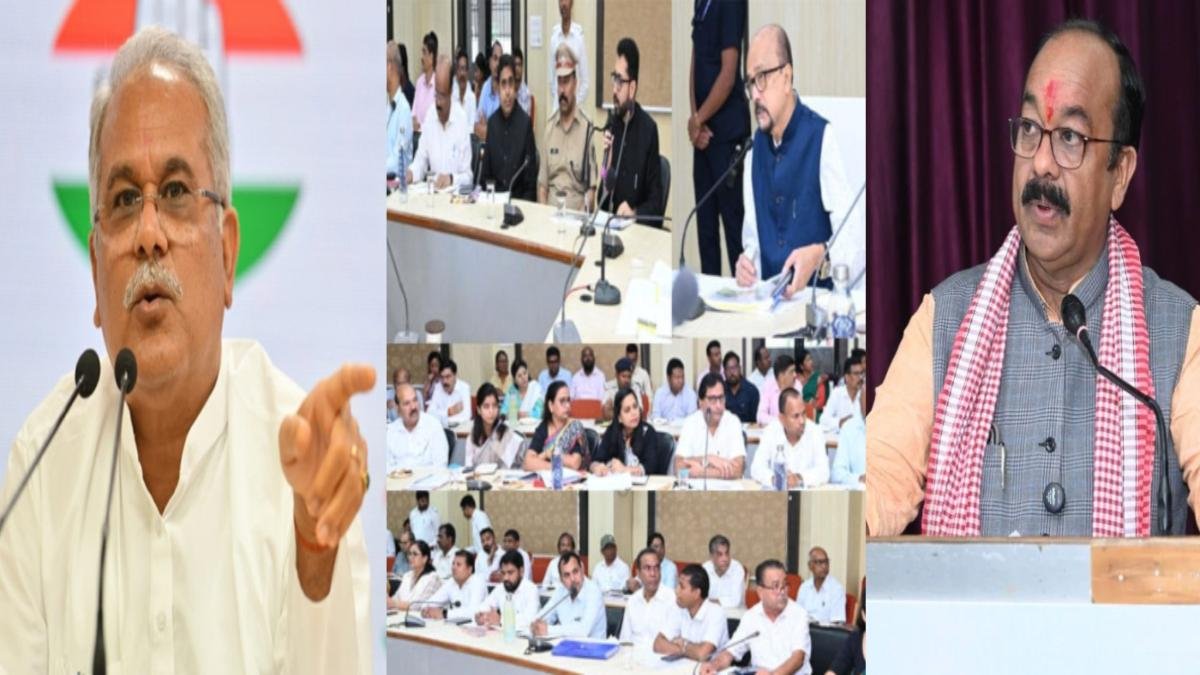 राज्यपाल की जिला समीक्षा बैठकों पर सियासी घमासान: बघेल बनाम साव!