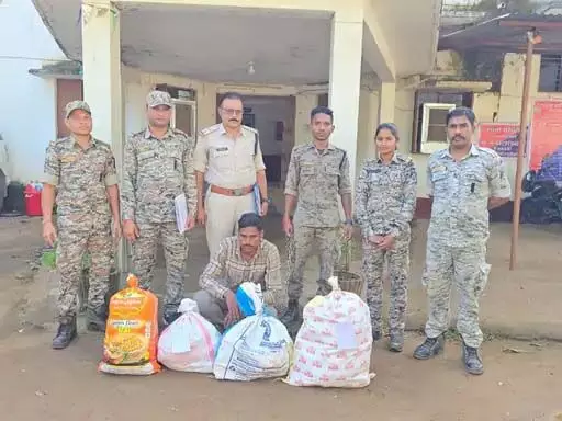 कोंडागांव में किराना दुकानों से चोरी करने वाला गिरफ्तार!