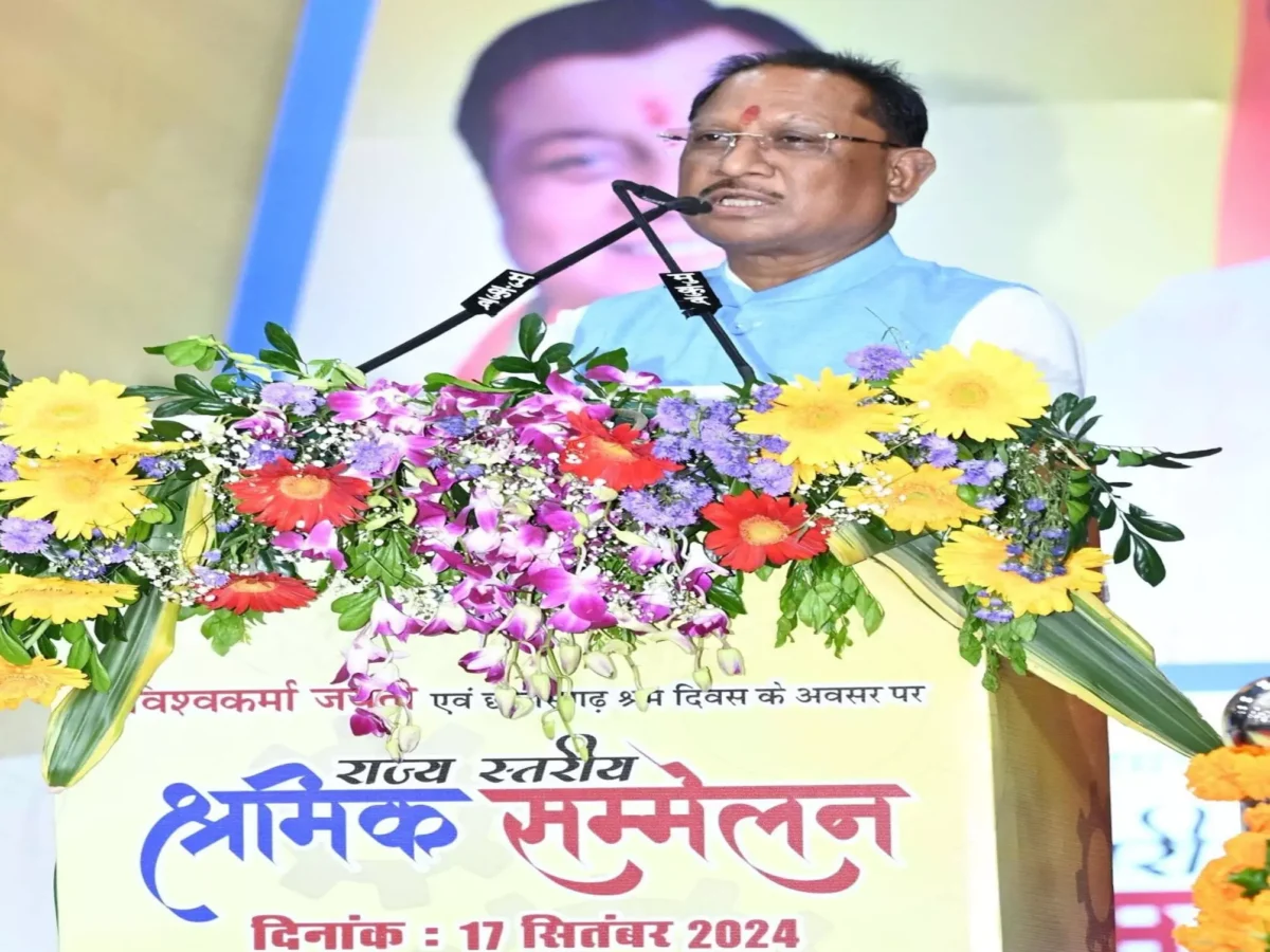 छत्तीसगढ़ में विश्वकर्मा जयंती पर मुख्यमंत्री साय का तोहफा: 5 रुपये में भरपेट भोजन और उत्कृष्ट शिक्षा योजना!