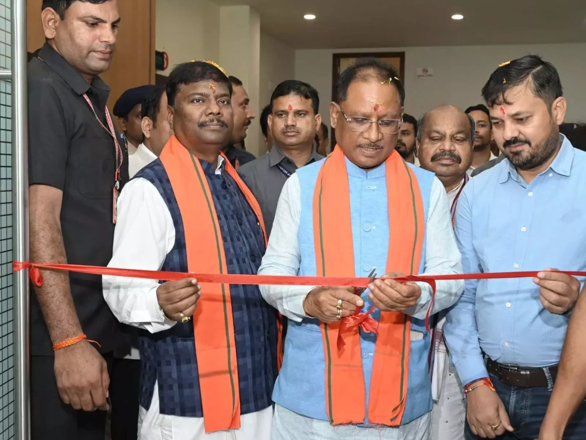 CM साय ने उल्लास साक्षरता अभियान का किया शुभारंभ