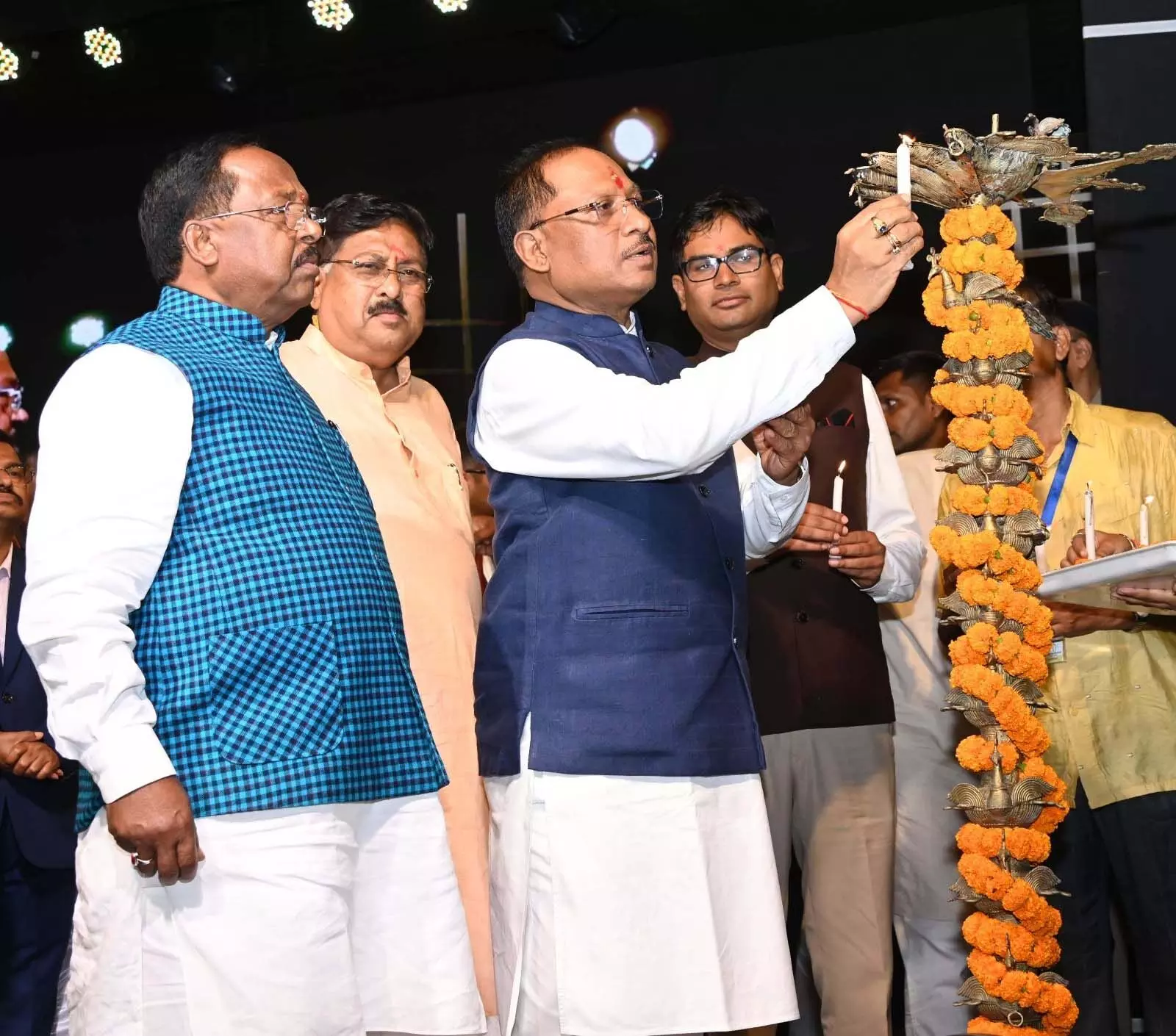 रायगढ़ में चक्रधर समारोह का आगाज, मुख्यमंत्री ने संगीत महाविद्यालय की घोषणा की!